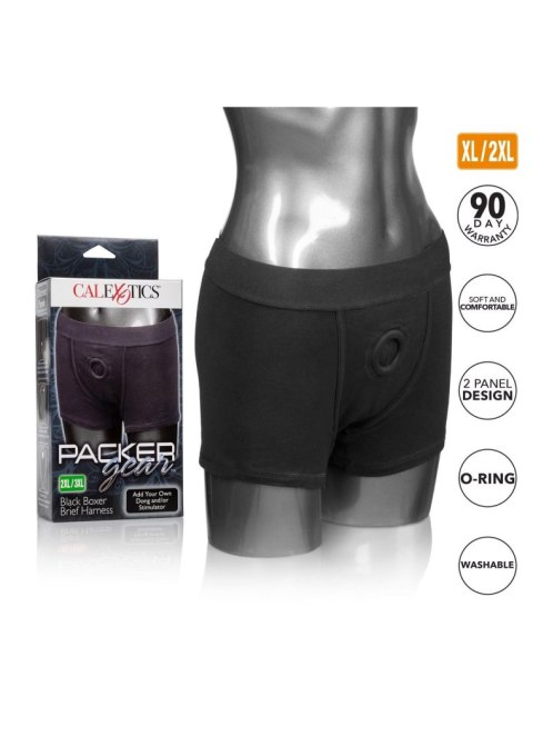 Boxer Brief Harness Black Calexotics