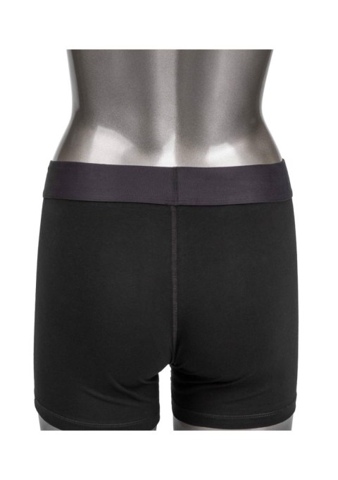 Boxer Brief with Packing Pouch Black Calexotics Boxer Brief with Packing Pouch Black Calexotics
