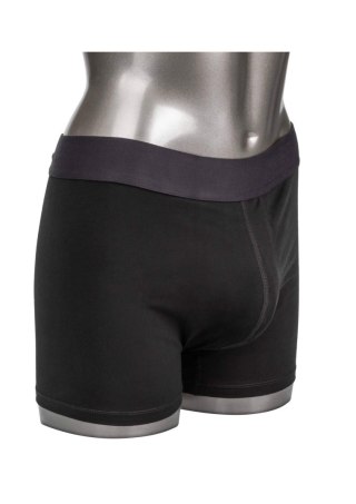 Boxer Brief with Packing Pouch Black Calexotics
