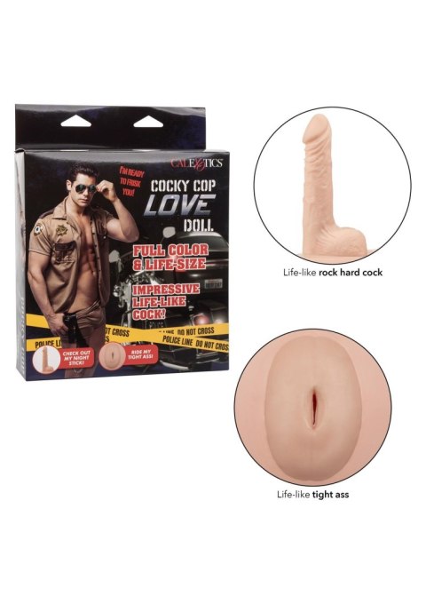 Cocky Cop Love Doll Light skin tone Calexotics Cocky Cop Love Doll Light skin tone Calexotics