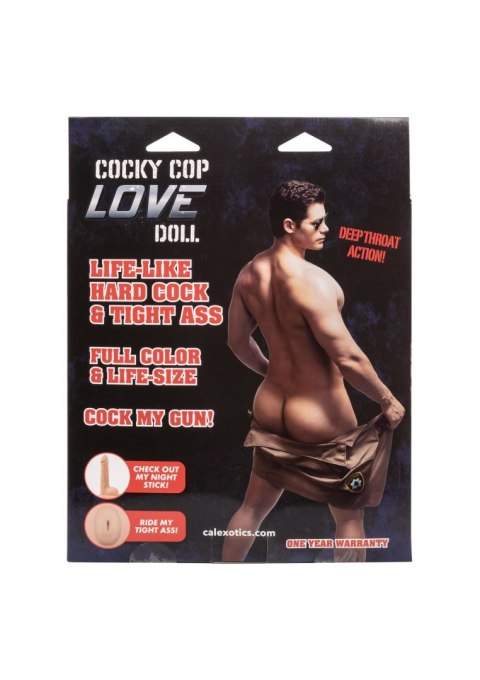 Cocky Cop Love Doll Light skin tone Calexotics Cocky Cop Love Doll Light skin tone Calexotics