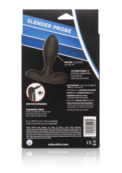 Eclipse Slender Probe Black Calexotics