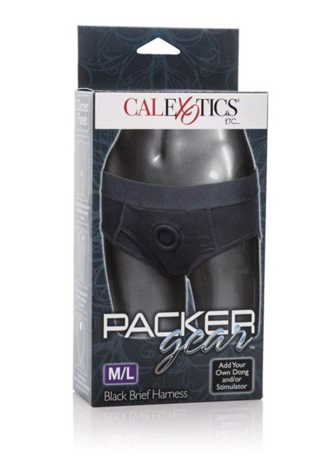Packer Gear Brief Harness Black Calexotics Packer Gear Brief Harness Black Calexotics