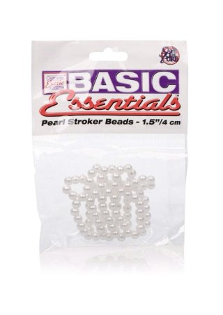 Pearl Stroker Beads Small White Calexotics