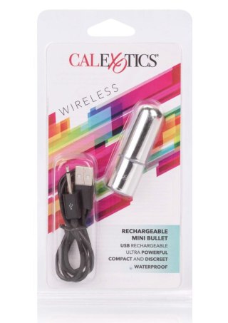 Rechargeable Mini Bullet Silver Calexotics