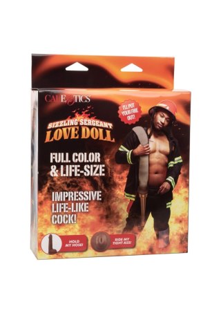 Sizzling Sergeant Love Doll Brown skin tone Calexotics