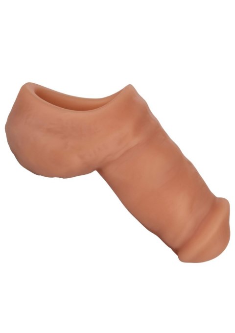 Soft Silicone Stand-To-Pee Brown skin tone Calexotics