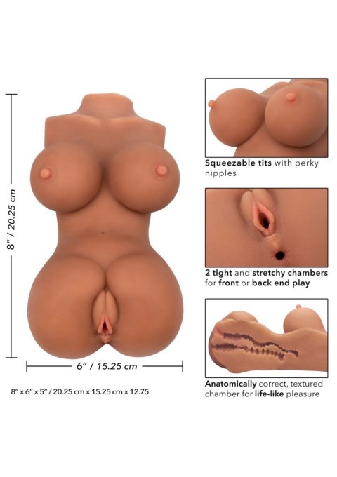 Stroke It Body Banger Brown skin tone Calexotics