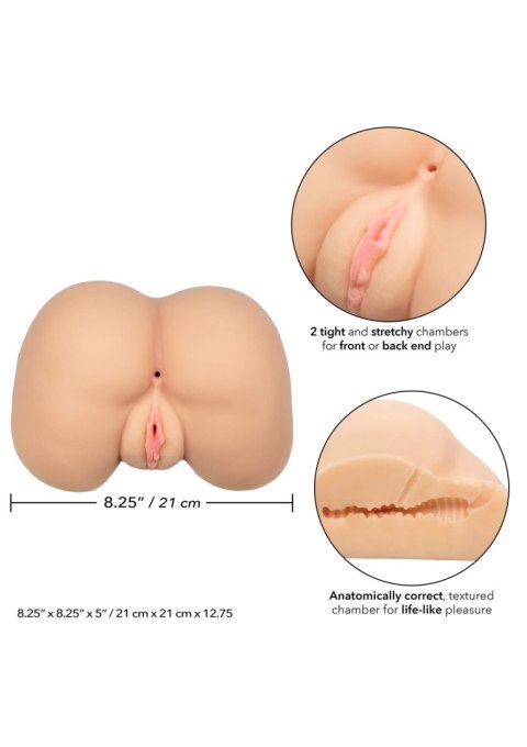 Stroke It Life size Ass Light skin tone Calexotics