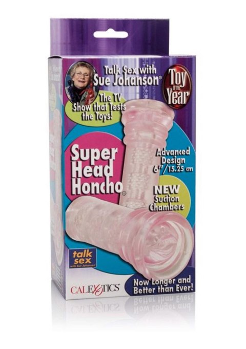 Sue Johanson Super Head Honcho Transparent Calexotics Sue Johanson Super Head Honcho Transparent Calexotics
