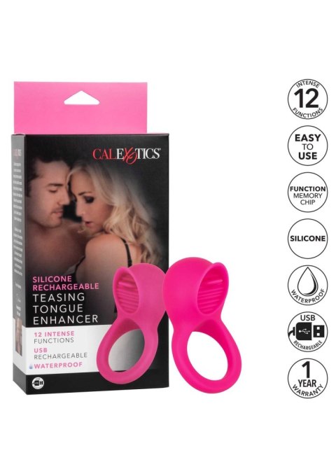 Teasing Tongue Enhancer Pink Calexotics