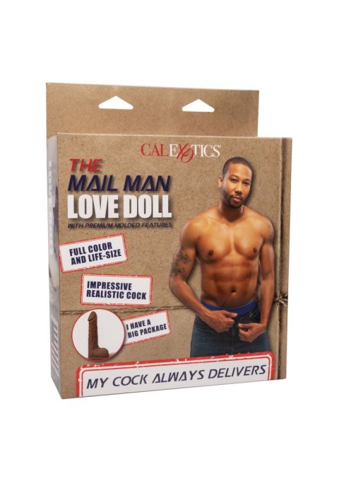 The Mail Man Love Doll Brown skin tone Calexotics The Mail Man Love Doll Brown skin tone Calexotics