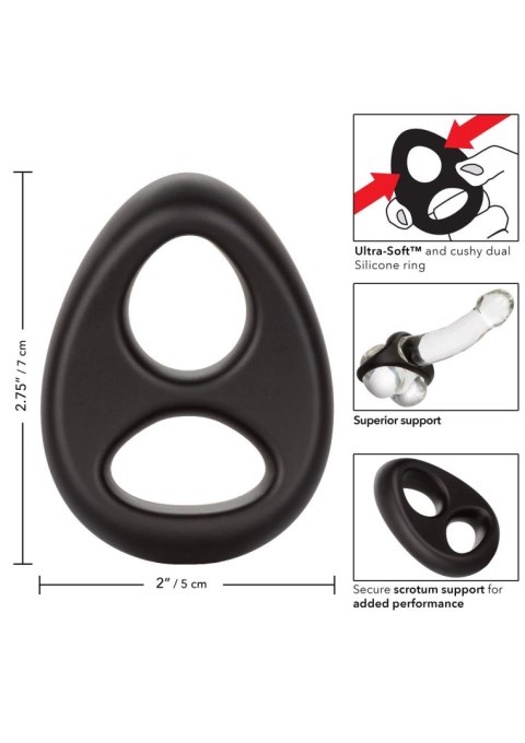 Ultra Soft Dual Ring Black Calexotics