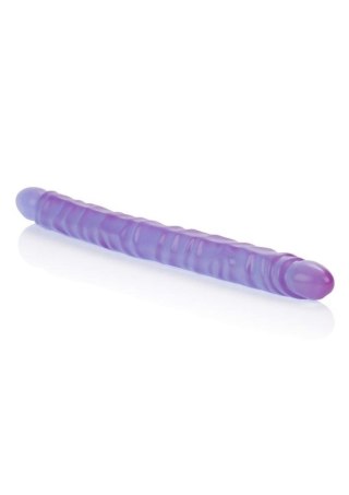 Veined SuperSlim Dong 17.5 in. Purple Calexotics