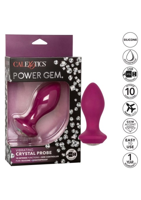 Vibrating Crystal Probe Purple Calexotics