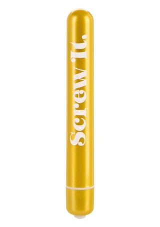 Screw it. Powerful Vibrator Yellow Calexotics