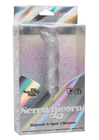 Screwnicorn G-Spot Vibrator Silver Calexotics