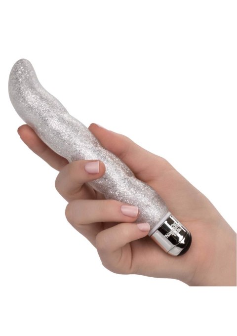 Screwnicorn G-Spot Vibrator Silver Calexotics Screwnicorn G-Spot Vibrator Silver Calexotics