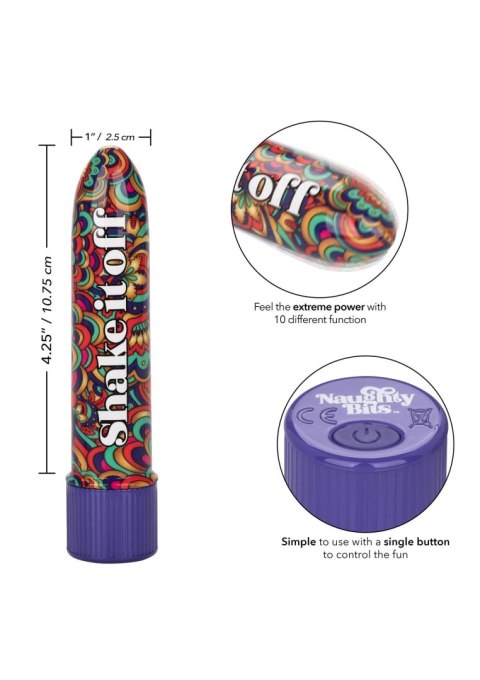 Shake It Off Mini Vibrator Multicolor Calexotics