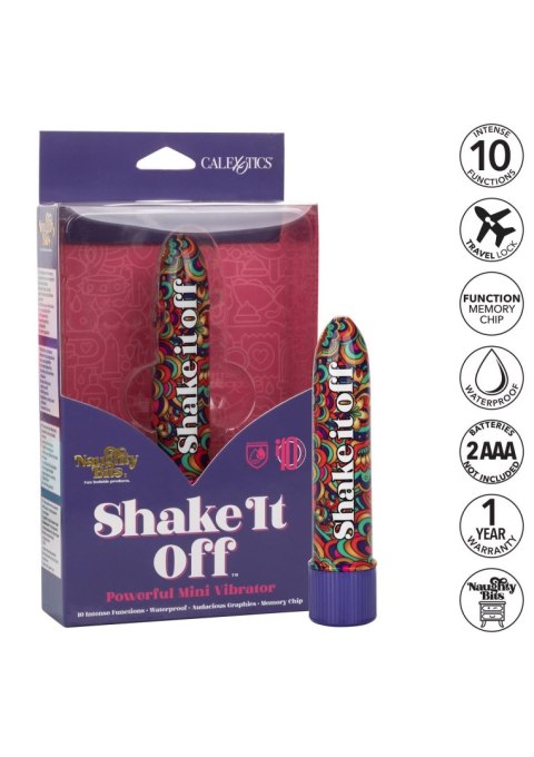 Shake It Off Mini Vibrator Multicolor Calexotics