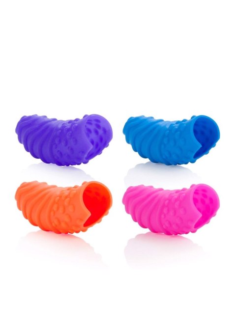Silicone Finger Swirls Assortment Calexotics Silicone Finger Swirls Assortment Calexotics