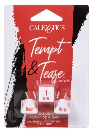 Tempt & Tease Dados - ESPANOL White Calexotics