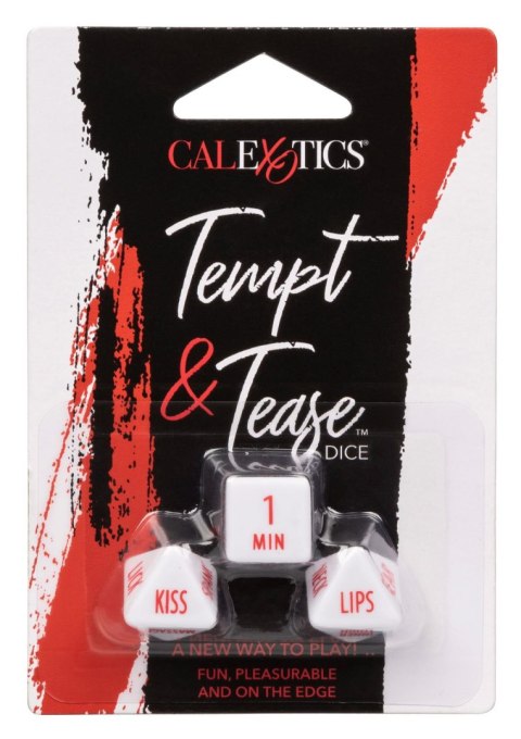 Tempt & Tease Dice White Calexotics