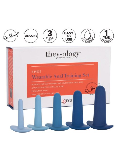 Wearable Anal Training Set 5pc Assortment Calexotics