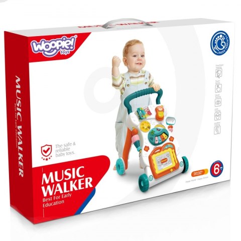 WOOPIE BABY Grający Chodzik z Znikopisem Woopie WOOPIE BABY Grający Chodzik z Znikopisem Woopie