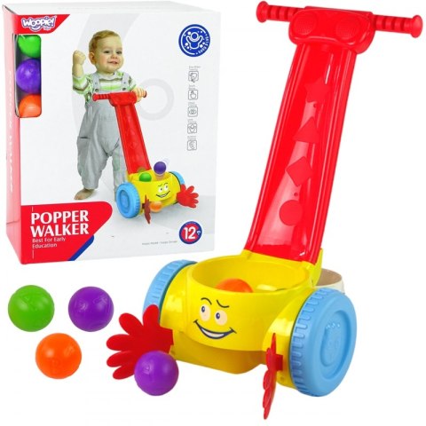 WOOPIE BABY Pchacz Zbieracz Piłek Kulek 12m+ Woopie WOOPIE BABY Pchacz Zbieracz Piłek Kulek 12m+ Woopie