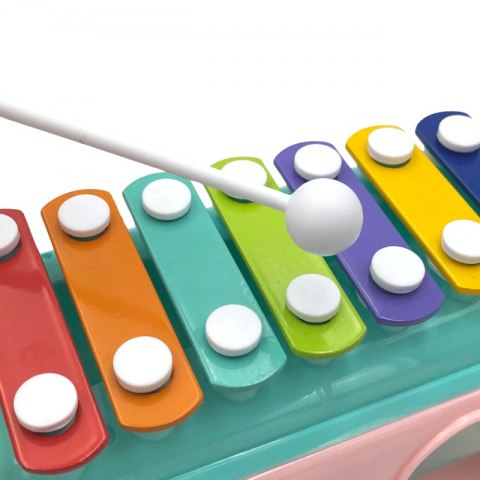 WOOPIE BABY Samochodzik Muzyczny Sorter z Cymbałkami Zielony Woopie