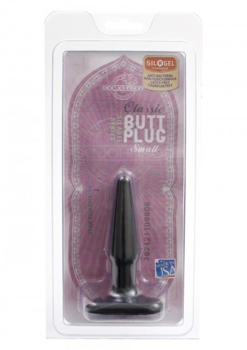 Plug-BLACK BUTT PLUG SMALL Doc Johnson Plug-BLACK BUTT PLUG SMALL Doc Johnson