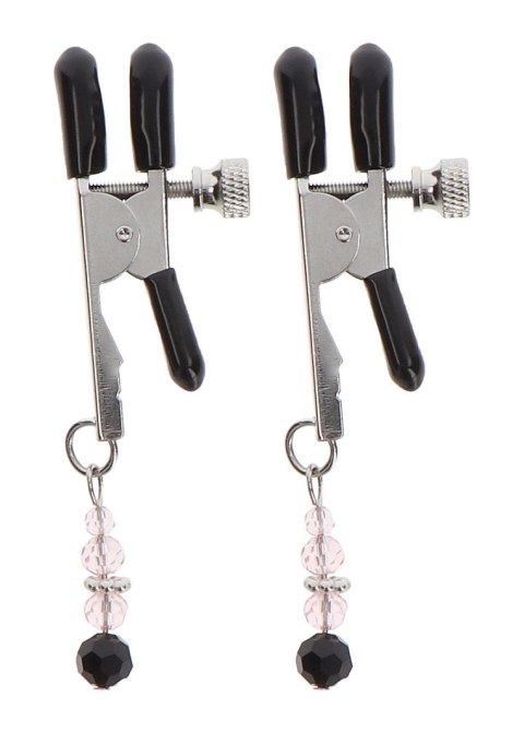 Adjustable Clamps With Beads Silver Taboom Adjustable Clamps With Beads Silver Taboom