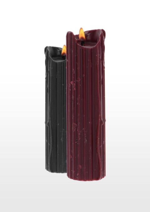 BDSM Drip Candle 2pcs Black Taboom BDSM Drip Candle 2pcs Black Taboom