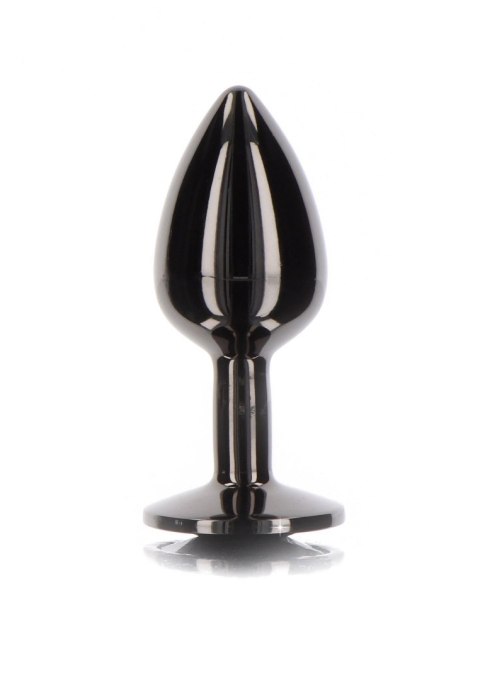 Butt Plug With Diamond Jewel L Black Taboom Butt Plug With Diamond Jewel L Black Taboom