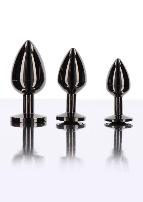 Butt Plug With Diamond Jewel L Black Taboom Butt Plug With Diamond Jewel L Black Taboom