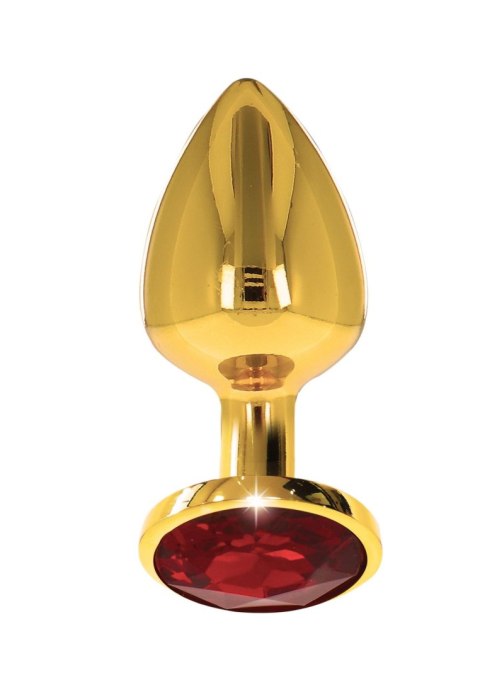 Butt Plug With Diamond Jewel L Gold Taboom Butt Plug With Diamond Jewel L Gold Taboom