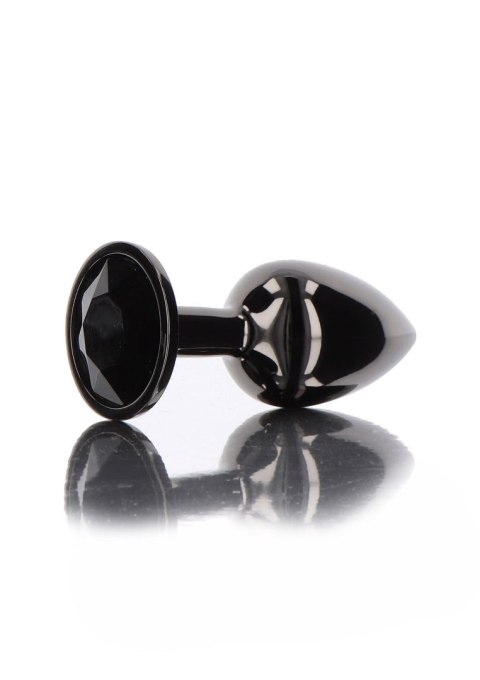 Butt Plug With Diamond Jewel M Black Taboom Butt Plug With Diamond Jewel M Black Taboom