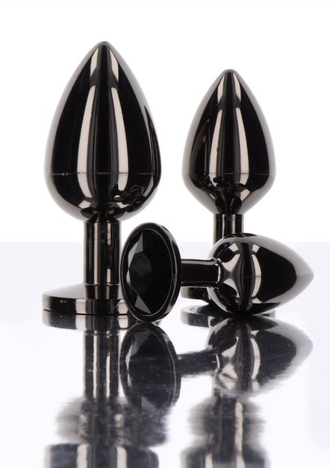 Butt Plug With Diamond Jewel M Black Taboom Butt Plug With Diamond Jewel M Black Taboom