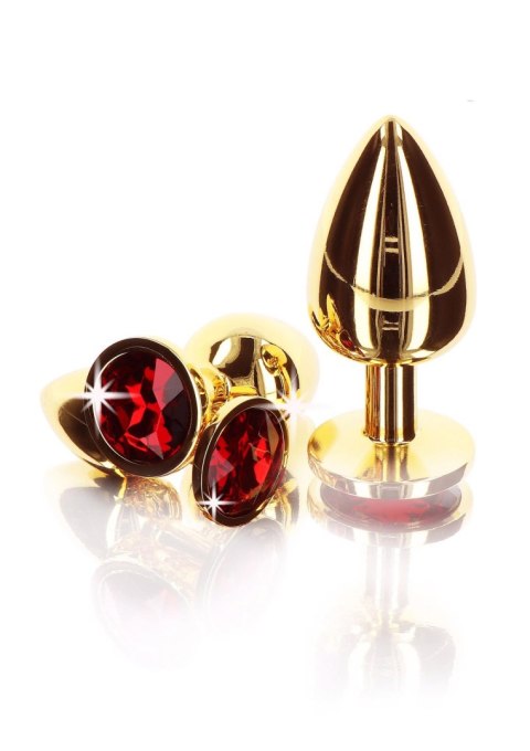 Butt Plug With Diamond Jewel S Gold Taboom Butt Plug With Diamond Jewel S Gold Taboom