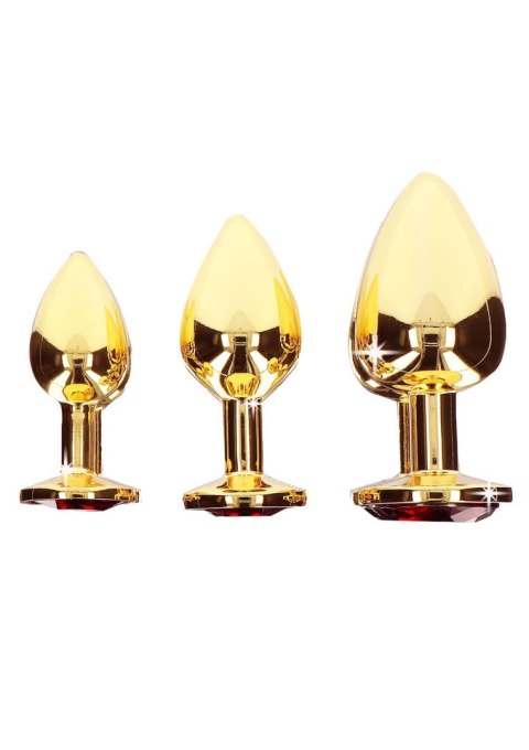 Butt Plug With Diamond Jewel S Gold Taboom Butt Plug With Diamond Jewel S Gold Taboom