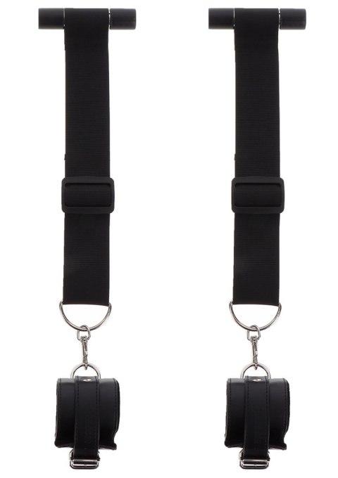 Door Bars and Wrist Cuffs Black Taboom Door Bars and Wrist Cuffs Black Taboom