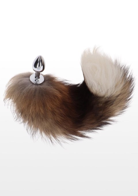 Foxtail Buttplug Silver Taboom Foxtail Buttplug Silver Taboom