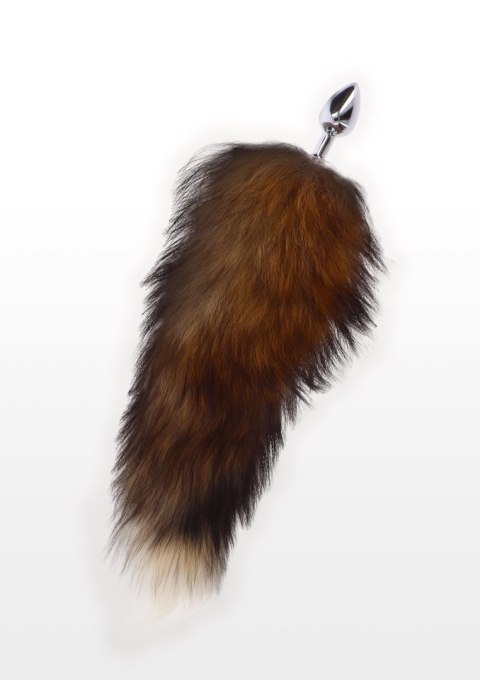 Foxtail Buttplug Silver Taboom Foxtail Buttplug Silver Taboom