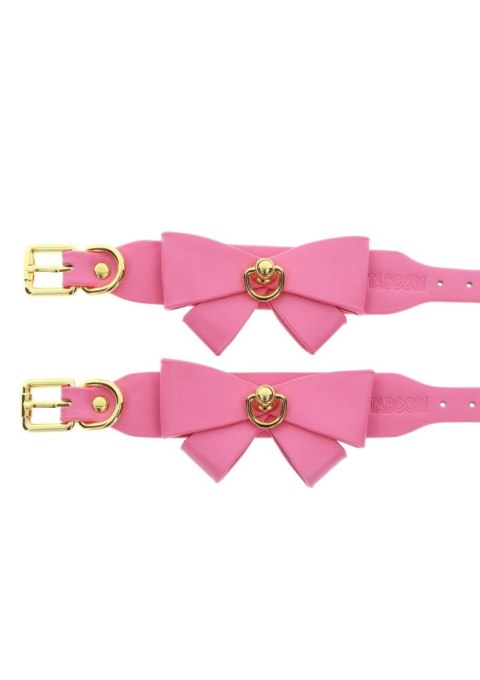 Wrist Cuffs Set Pink Taboom