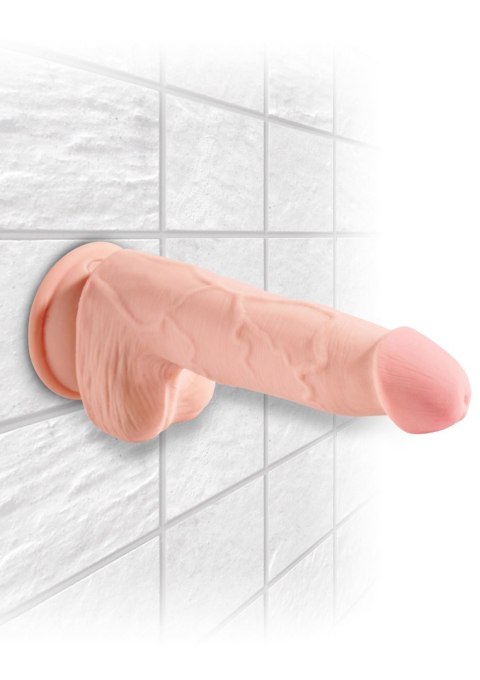 3D Cock with Balls 5 inch Light skin tone Pipedream