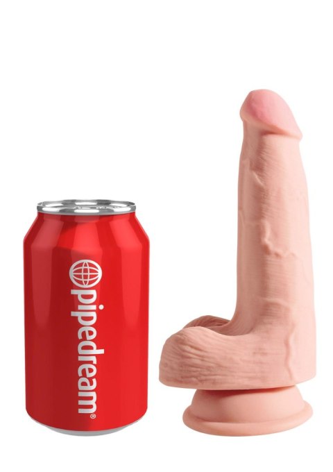 3D Cock with Balls 5 inch Light skin tone Pipedream