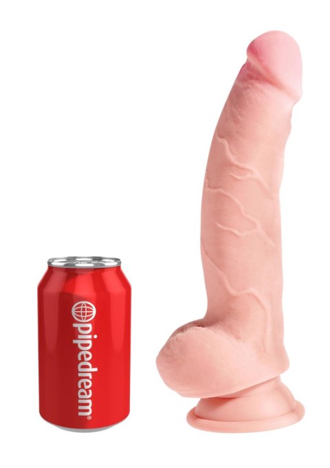 3D Cock with Balls 8 inch Light skin tone Pipedream
