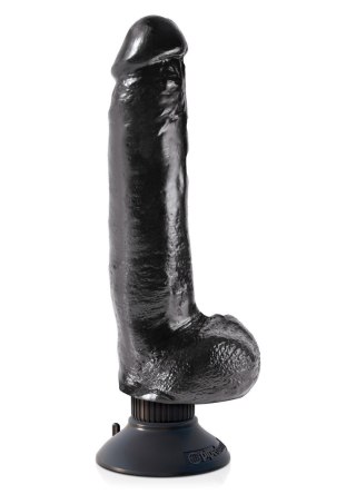 Cock With Balls 9 Inch Black Pipedream