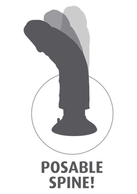 Cock With Balls 9 Inch Light skin tone Pipedream Cock With Balls 9 Inch Light skin tone Pipedream